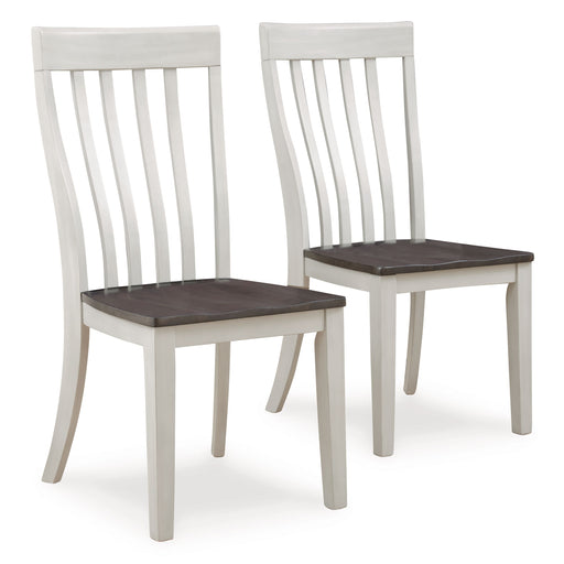 Darborn - Gray / Brown - Dining Room Side Chair (Set of 2) Sacramento Furniture Store Furniture store in Sacramento