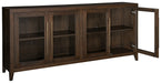 Balintmore - Dark Brown - Accent Cabinet - Horizontal Sacramento Furniture Store Furniture store in Sacramento