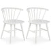 Grannen - White - Dining Room Side Chair (Set of 2) Sacramento Furniture Store Furniture store in Sacramento