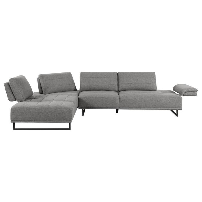 Arden - 2 Piece Adjustable Back Sectional - Taupe Sacramento Furniture Store Furniture store in Sacramento