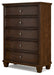 Danabrin - Brown - Five Drawer Chest Sacramento Furniture Store Furniture store in Sacramento