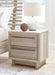 Hasbrick - Tan - Two Drawer Night Stand Sacramento Furniture Store Furniture store in Sacramento