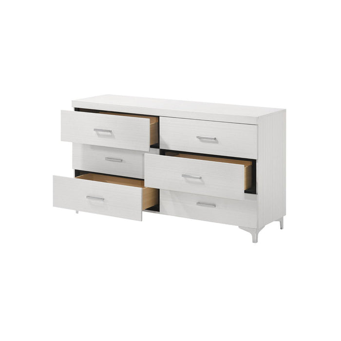 Casilda - Dresser - White Finish Sacramento Furniture Store Furniture store in Sacramento