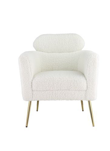 Connock - Accent Chair - White Sacramento Furniture Store Furniture store in Sacramento