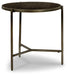 Doraley - Brown / Gray - Chair Side End Table Sacramento Furniture Store Furniture store in Sacramento