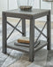 Freedan - Grayish Brown - Square End Table Sacramento Furniture Store Furniture store in Sacramento