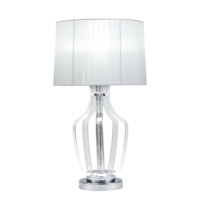 Mathilda - Table Lamp - Clear Acrylic & Chrome