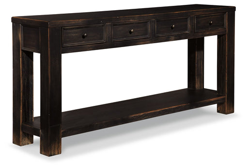 Gavelston - Black - Sofa Table Sacramento Furniture Store Furniture store in Sacramento