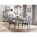 Ornat - Dining Table - Gray Oak & Antique Gray Sacramento Furniture Store Furniture store in Sacramento