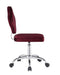 Clover - Office Chair - Red Velvet Sacramento Furniture Store Furniture store in Sacramento