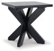 Joshyard - Black - Square End Table Sacramento Furniture Store Furniture store in Sacramento