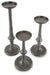 Eravell - Pewter Finish - Candle Holder Set (Set of 3) Sacramento Furniture Store Furniture store in Sacramento