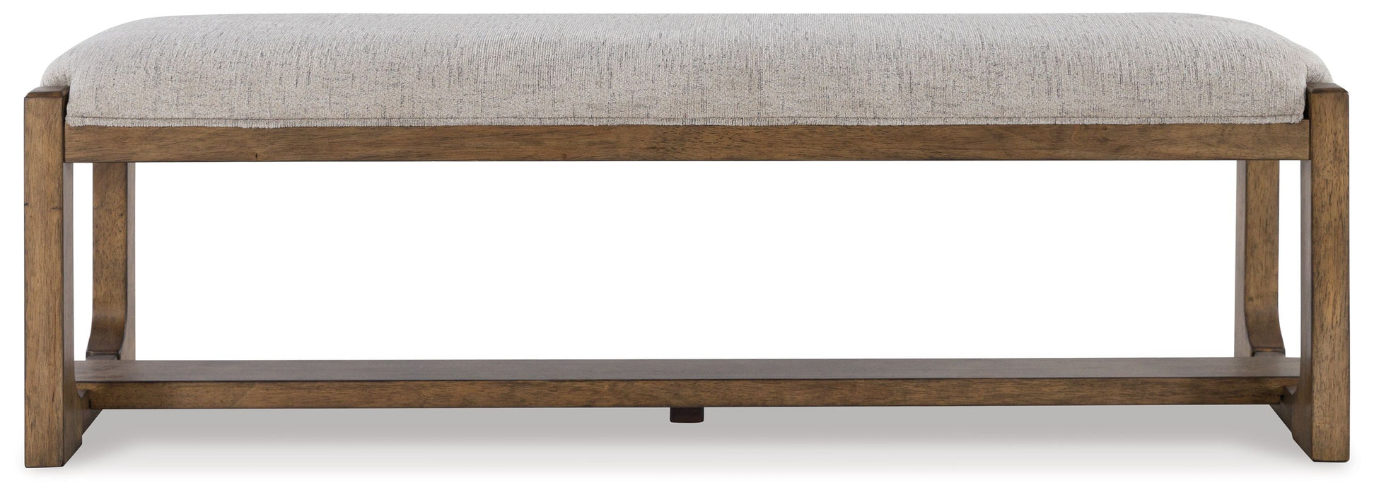 Cabalynn - Oatmeal / Light Brown - Large Uph Dining Room Bench Sacramento Furniture Store Furniture store in Sacramento