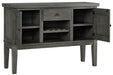 Hallanden - Gray - Dining Room Server Sacramento Furniture Store Furniture store in Sacramento