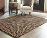 Broox - Natural / Black - Medium Rug Sacramento Furniture Store Furniture store in Sacramento