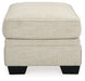 Rilynn - Linen - Ottoman Sacramento Furniture Store Furniture store in Sacramento