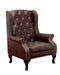 Vaugh - Accent Chair - Rustic Brown Sacramento Furniture Store Furniture store in Sacramento