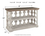 Havalance - Gray / White - Console Sofa Table Sacramento Furniture Store Furniture store in Sacramento