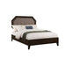 Selma - Queen Bed - Light Gray Fabric & Tobacco Sacramento Furniture Store Furniture store in Sacramento