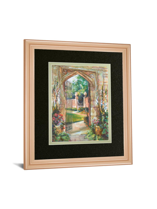 Invitation By Marysia - Framed Print Wall Art - Green