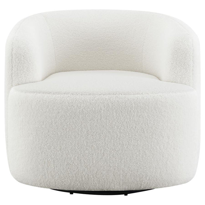 Hudson - Upholstered Swivel Chair - Natural Sacramento Furniture Store Furniture store in Sacramento