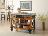 Kailey - Kitchen Cart - Antique Oak Sacramento Furniture Store Furniture store in Sacramento