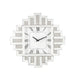 Lavina - Wall Clock - Mirrored & Faux Diamonds - 24" Sacramento Furniture Store Furniture store in Sacramento