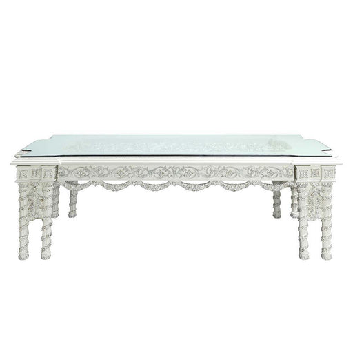 Vanaheim - Dining Table - Antique White Finish Sacramento Furniture Store Furniture store in Sacramento