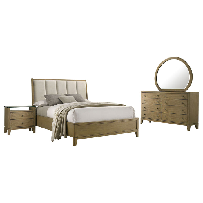 Granada - 4-Piece Queen Bedroom Set - Natural Pine