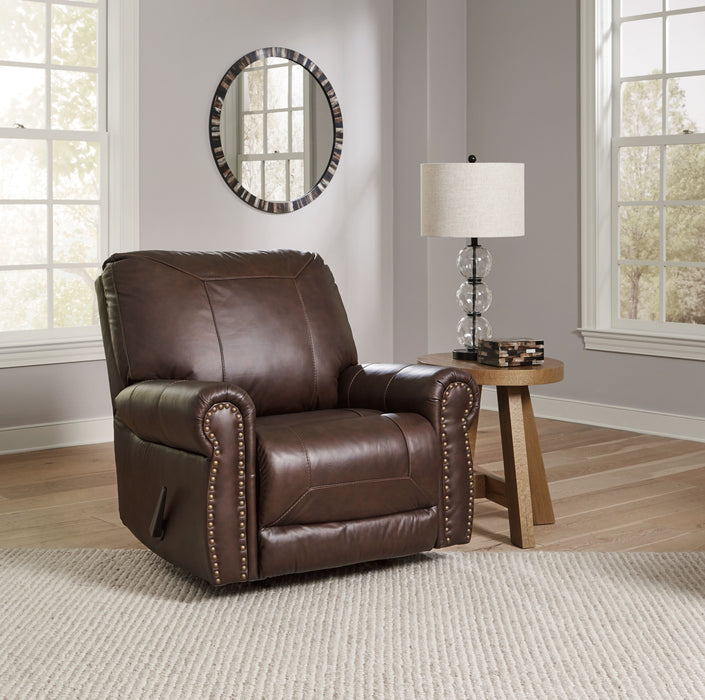 Colleton - Dark Brown - Rocker Recliner Sacramento Furniture Store Furniture store in Sacramento