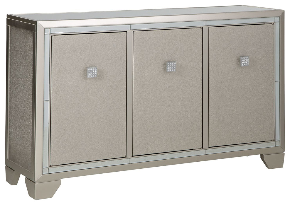 Chaseton - Champagne - Accent Cabinet Sacramento Furniture Store Furniture store in Sacramento