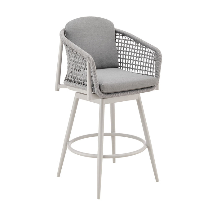 Rhodes - Outdoor Patio Swivel Bar Stool