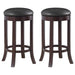 Aboushi - Backless Stools with Upholstered Seat (Set of 2) Sacramento Furniture Store Furniture store in Sacramento