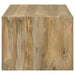 Benton - Rectangular Solid Wood Coffee Table - Natural Sacramento Furniture Store Furniture store in Sacramento