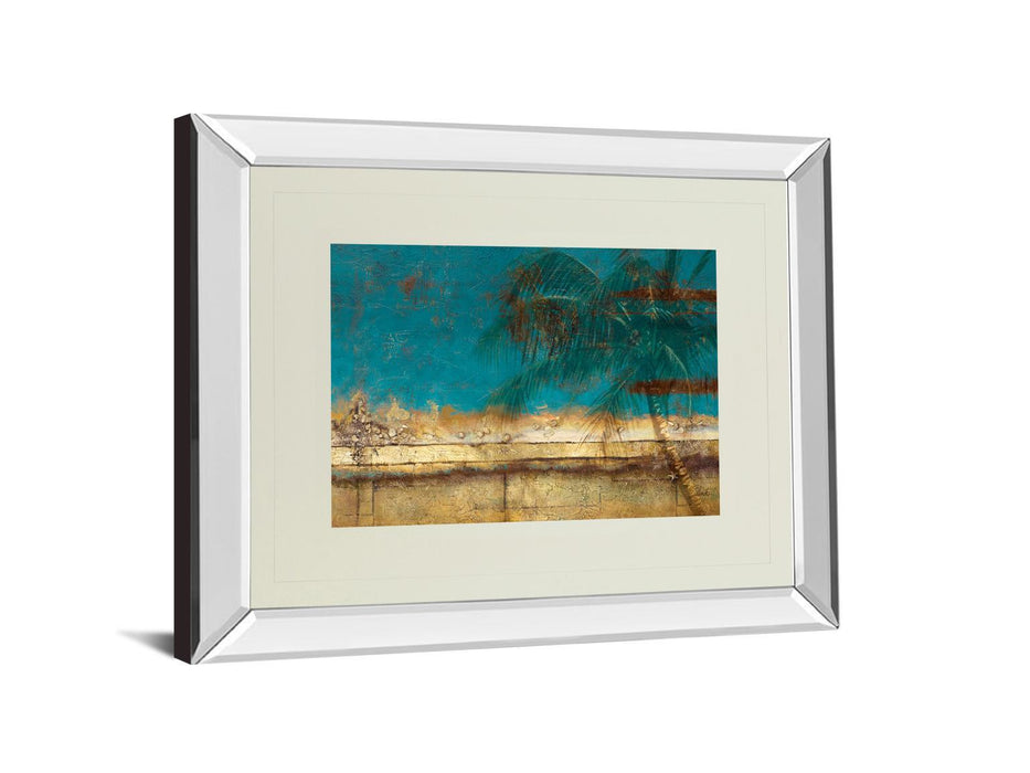 Sea Landscapes By Patricia Pinto - Mirror Framed Print Wall Art - Blue