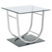 Danville - U-Shaped End Table - Chrome Sacramento Furniture Store Furniture store in Sacramento