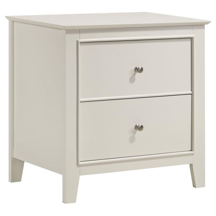 Selena - 2-Drawer Nightstand - Buttermilk Sacramento Furniture Store Furniture store in Sacramento