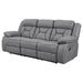 Higgins - Pillow Top Arm Upholstered Motion Sofa Sacramento Furniture Store Furniture store in Sacramento