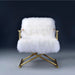 Bagley - Accent Chair - Wool & Gold Brass Sacramento Furniture Store Furniture store in Sacramento