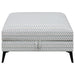 Clint - Upholstered Ottoman With Tapered Legs - Multi-Color Sacramento Furniture Store Furniture store in Sacramento