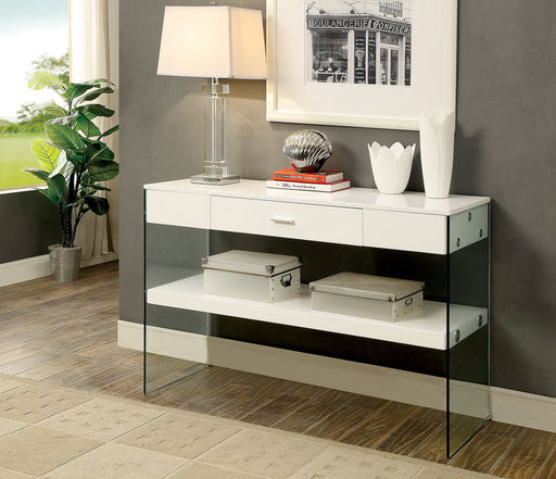 Raya - Sofa Table - White Sacramento Furniture Store Furniture store in Sacramento