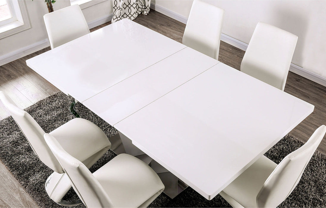 Zain - Dining Table - White Sacramento Furniture Store Furniture store in Sacramento