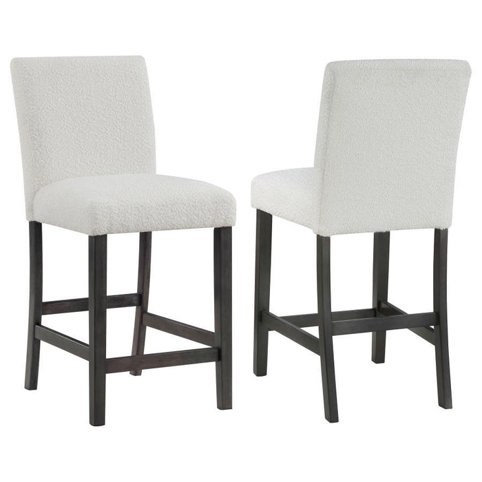 Alba - Boucle Upholstered Counter Height Dining Chair (Set of 2)