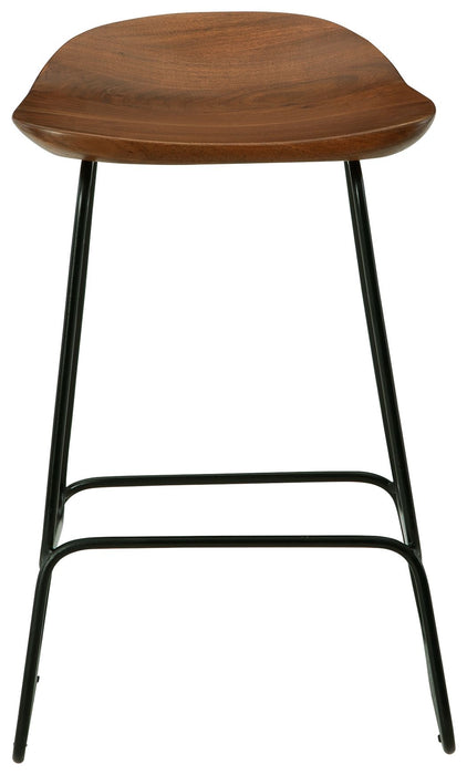 Wilinruck - Dark Brown - Stool (Set of 3) Sacramento Furniture Store Furniture store in Sacramento