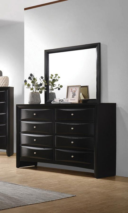 Briana - Rectangle Dresser Mirror - Black Sacramento Furniture Store Furniture store in Sacramento