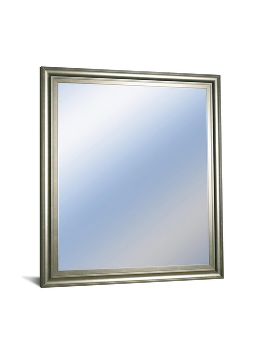 34x40 Decorative Framed Wall Mirror By Classy Art Promotional Mirror Frame #42 - Pearl Silver