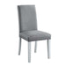 Lanton - Side Chair (Set of 2) - Gray Linen & Antique White Finish Sacramento Furniture Store Furniture store in Sacramento