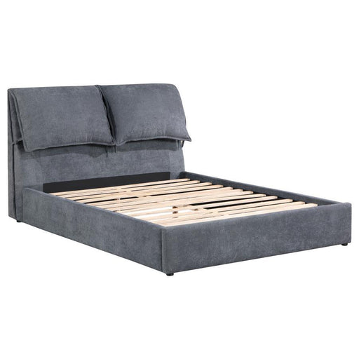 Laurel - Upholstered Platform Bed With Pillow Headboard Sacramento Furniture Store Furniture store in Sacramento