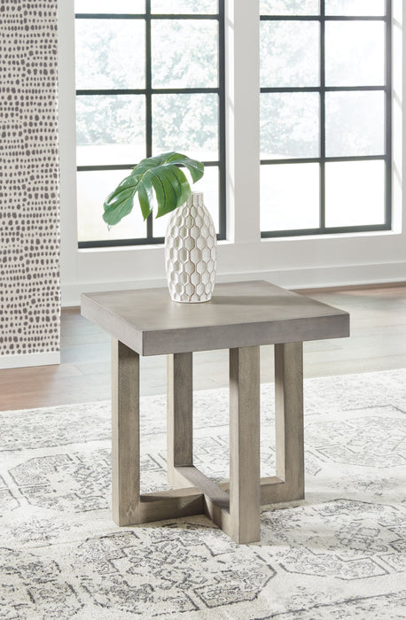 Lockthorne - Gray - Square End Table Sacramento Furniture Store Furniture store in Sacramento