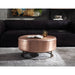 Raith - Coffee Table - Rose Gold Aluminum Sacramento Furniture Store Furniture store in Sacramento